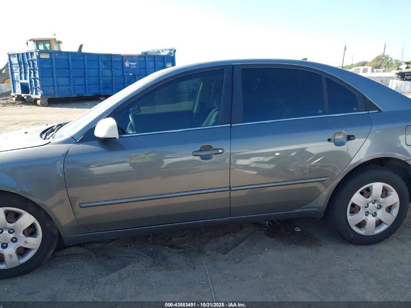 2009 Hyundai Sonata Gls VIN: 5NPET46C99H510062 Lot: 43583491
