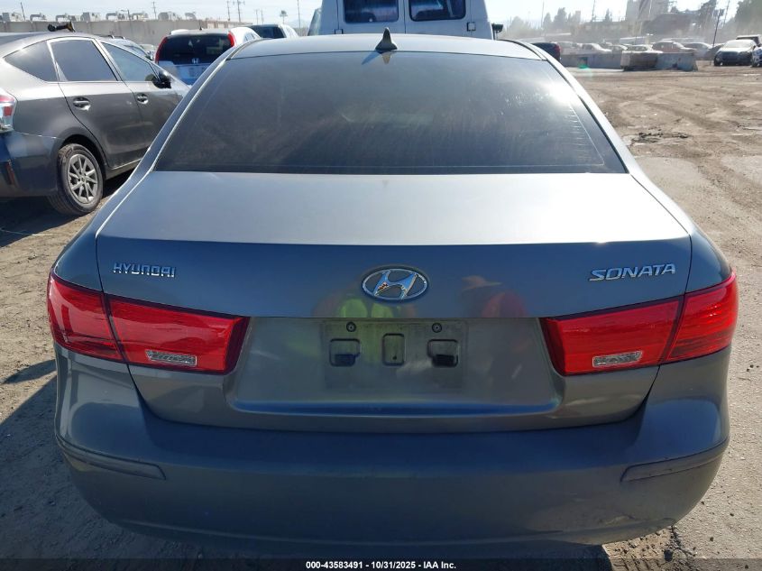 2009 Hyundai Sonata Gls VIN: 5NPET46C99H510062 Lot: 43583491