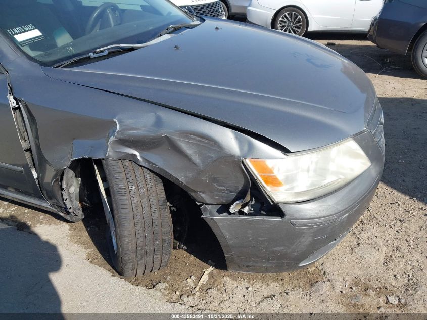 2009 Hyundai Sonata Gls VIN: 5NPET46C99H510062 Lot: 43583491