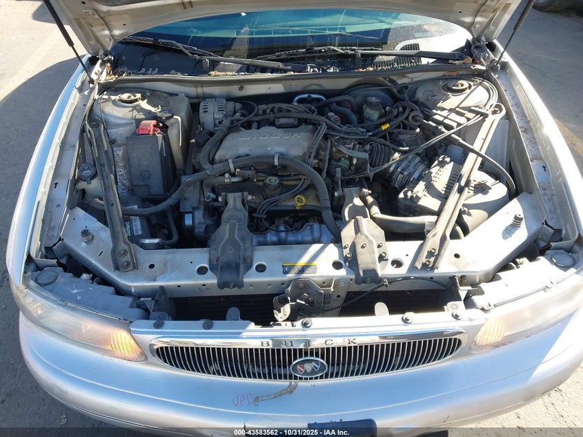 2002 Buick Century Custom VIN: 2G4WS52J021112808 Lot: 43583562