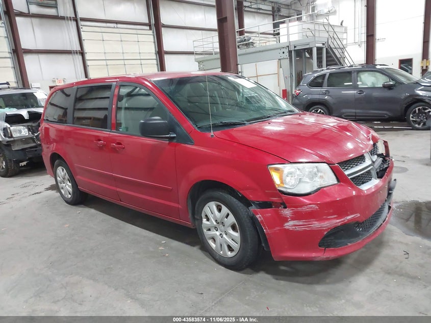 2015 DODGE GRAND CARAVAN SE - 2C4RDGBG4FR615485