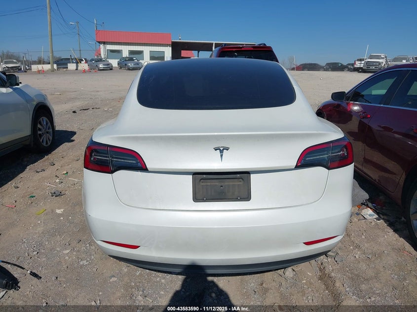 2023 Tesla Model 3 Rear-Wheel Drive VIN: 5YJ3E1EA8PF701080 Lot: 43583590