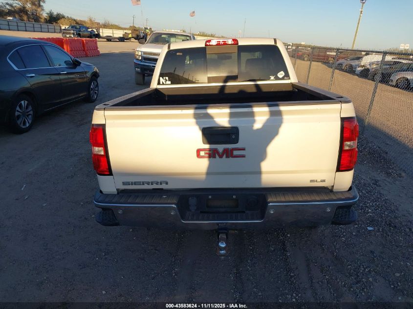 2015 GMC Sierra 1500 Sle VIN: 3GTP1UEC2FG110803 Lot: 43583624