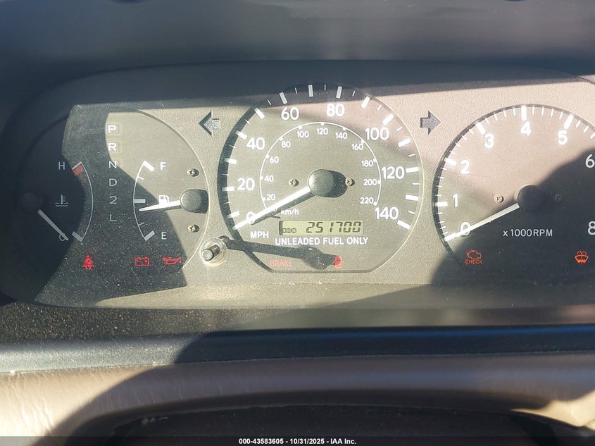 1999 Toyota Camry Le VIN: 4T1BG22K4XU394230 Lot: 43583605