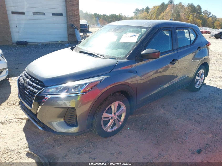 2024 NISSAN KICKS S XTRONIC CVT 3N1CP5BV8RL525695