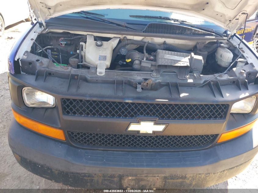 2008 Chevrolet Express Work Van VIN: 1GCGG25C581229661 Lot: 43583653