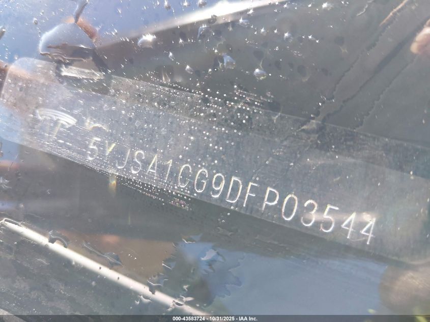 2013 Tesla Model S VIN: 5YJSA1CG9DFP03544 Lot: 43583724