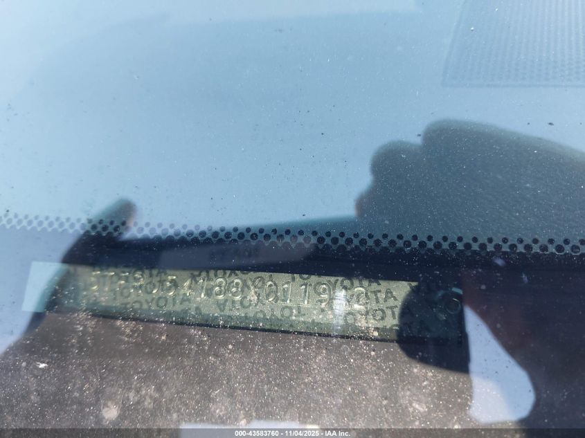 2008 Toyota Tundra Sr5 V6 VIN: 5TFRU54188X011942 Lot: 43583760