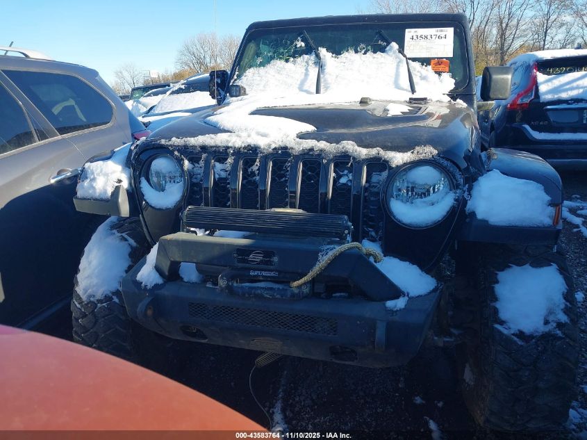 2021 Jeep Gladiator Rubicon 4X4 VIN: 1C6JJTBM9ML607075 Lot: 43583764