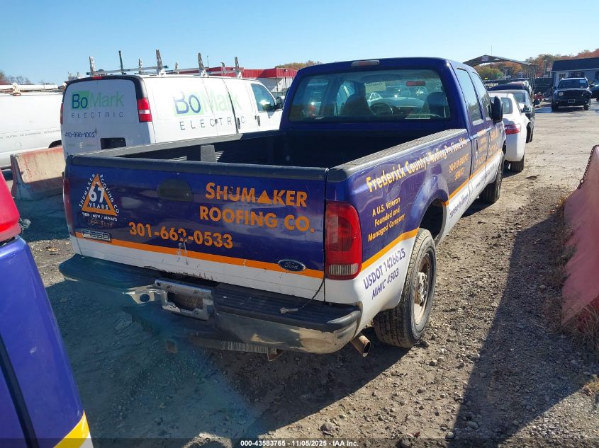 2006 Ford F-250 Lariat/Xl/Xlt VIN: 1FTSW20586ED31077 Lot: 43583765