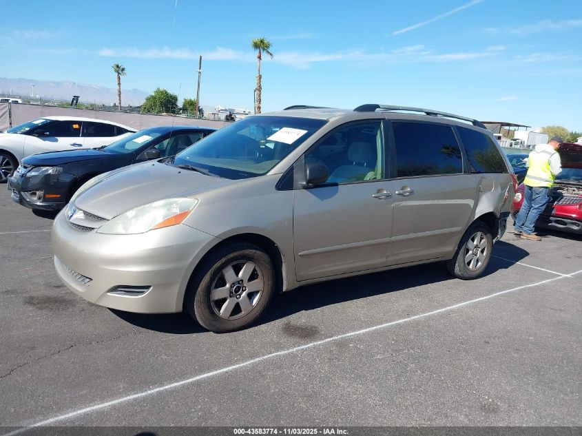 2006 Toyota Sienna Ce/Le VIN: 5TDZA23C66S391022 Lot: 43583774