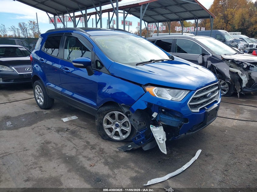 2022 FORD ECOSPORT SE - MAJ6S3GL2NC470225