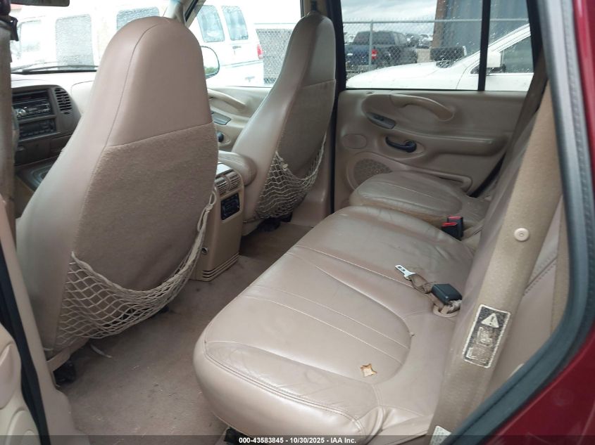 1999 Ford Expedition Eddie Bauer/Xlt VIN: 1FMPU18L8XLA56456 Lot: 43583845