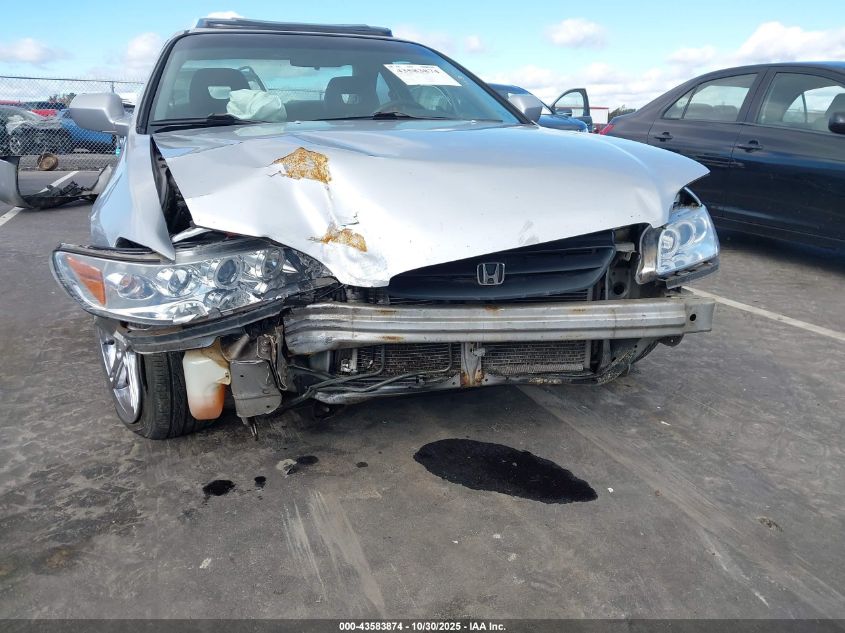 2000 Honda Accord 3.0 Ex VIN: 1HGCG2259YA018775 Lot: 43583874