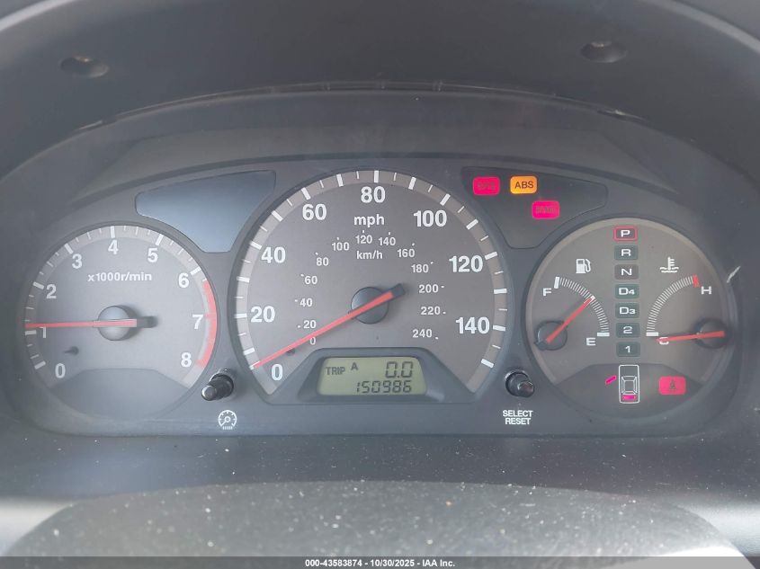 2000 Honda Accord 3.0 Ex VIN: 1HGCG2259YA018775 Lot: 43583874