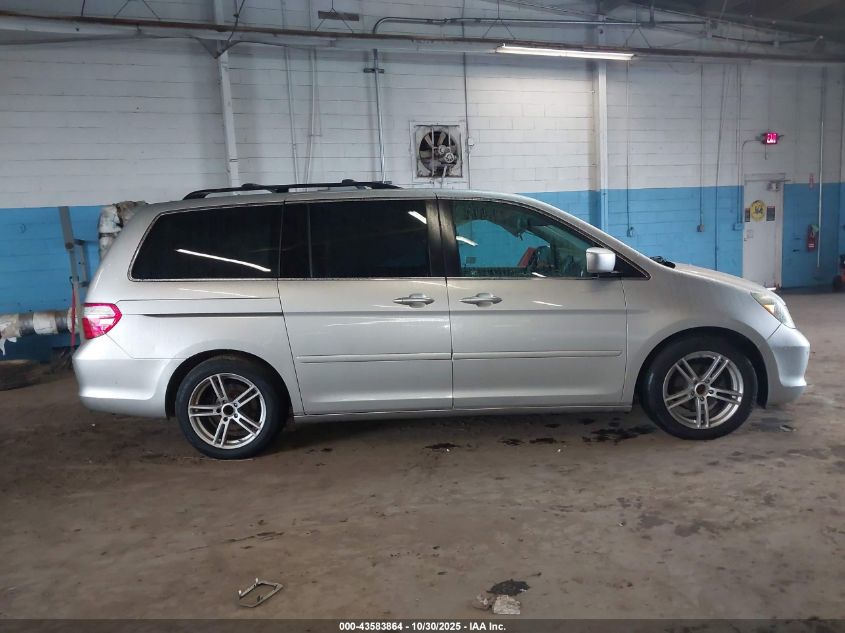 2005 Honda Odyssey Touring VIN: 5FNRL388X5B080278 Lot: 43583864