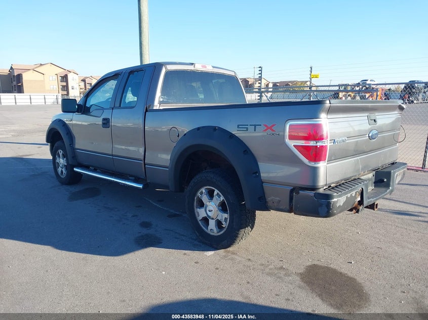 2010 Ford F-150 Stx/Xl grey truck gasoline 1FTEX1EW7AFD37574 photo #4