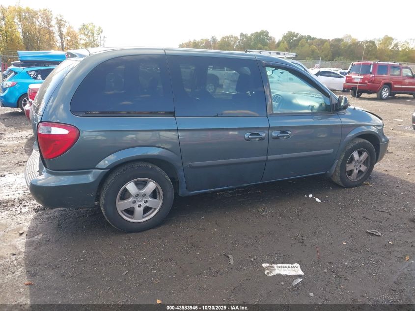 2007 Dodge Caravan Sxt VIN: 1D4GP45R47B175958 Lot: 43583946