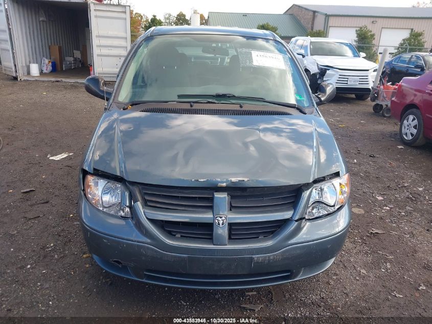 2007 Dodge Caravan Sxt VIN: 1D4GP45R47B175958 Lot: 43583946
