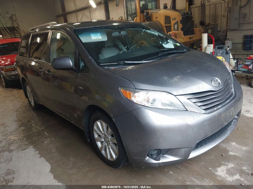 TOYOTA SIENNA LE 7 PASSENGER