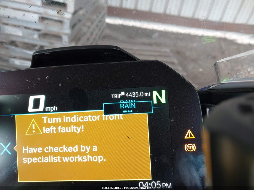 2025 BMW S 1000 Rr VIN: WB10P2302S6L37060 Lot: 43584045