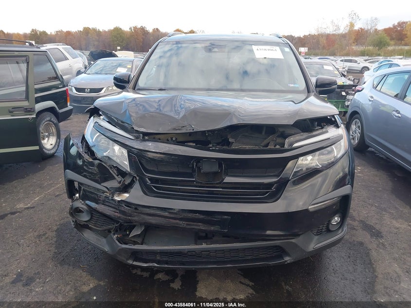 2021 Honda Pilot Awd Special Edition VIN: 5FNYF6H26MB020433 Lot: 43584061