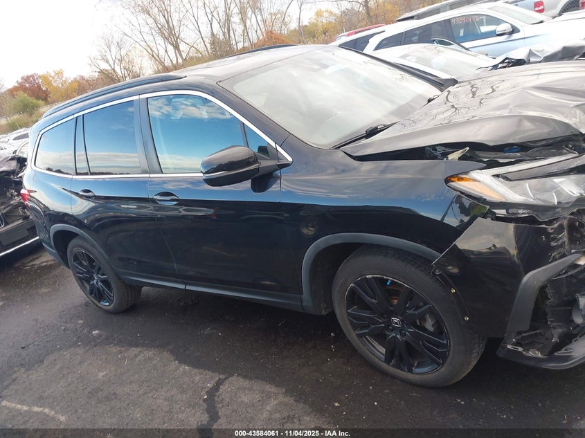 2021 Honda Pilot Awd Special Edition VIN: 5FNYF6H26MB020433 Lot: 43584061