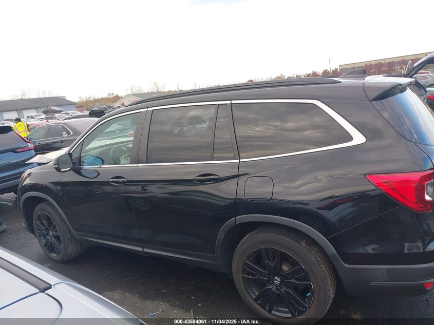 2021 Honda Pilot Awd Special Edition VIN: 5FNYF6H26MB020433 Lot: 43584061