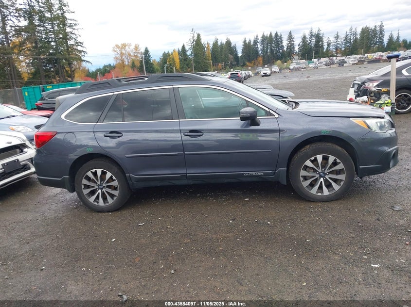 2016 SUBARU OUTBACK 3.6R LIMITED 4S4BSENCXG3343681