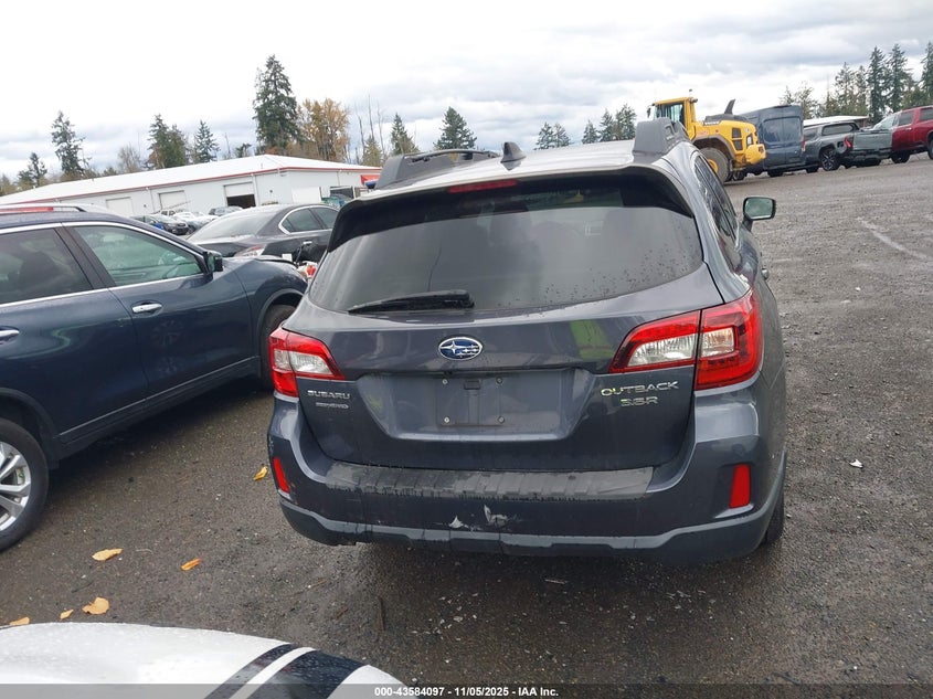 2016 SUBARU OUTBACK 3.6R LIMITED 4S4BSENCXG3343681
