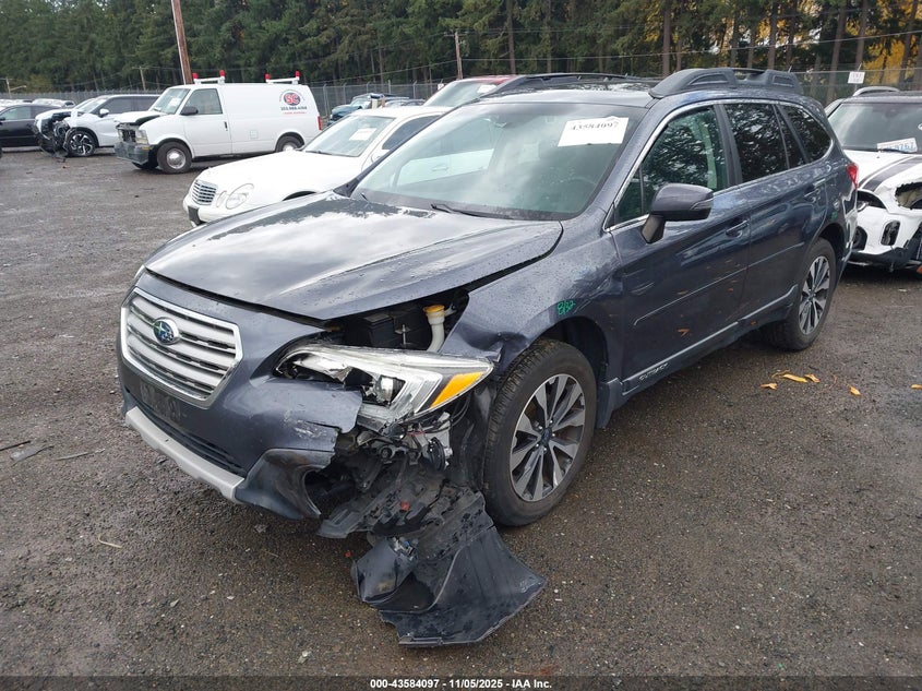 2016 SUBARU OUTBACK 3.6R LIMITED 4S4BSENCXG3343681