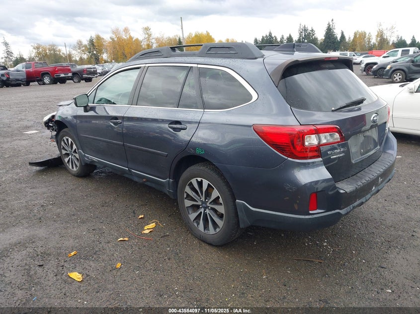 2016 SUBARU OUTBACK 3.6R LIMITED 4S4BSENCXG3343681