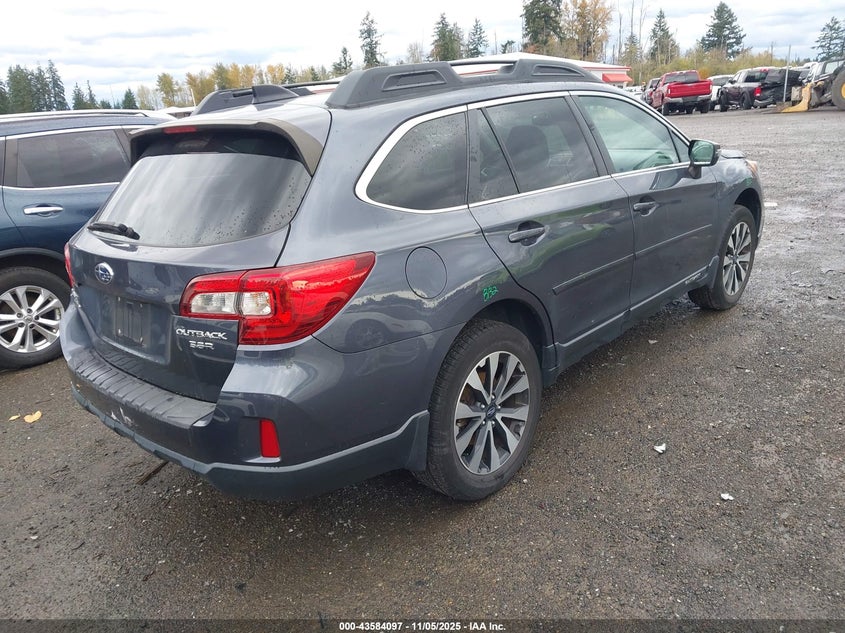 2016 SUBARU OUTBACK 3.6R LIMITED 4S4BSENCXG3343681