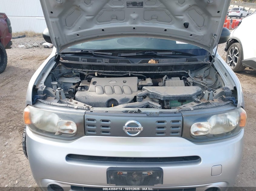 2009 Nissan Cube 1.8 VIN: JN8AZ28R89T131153 Lot: 43584114