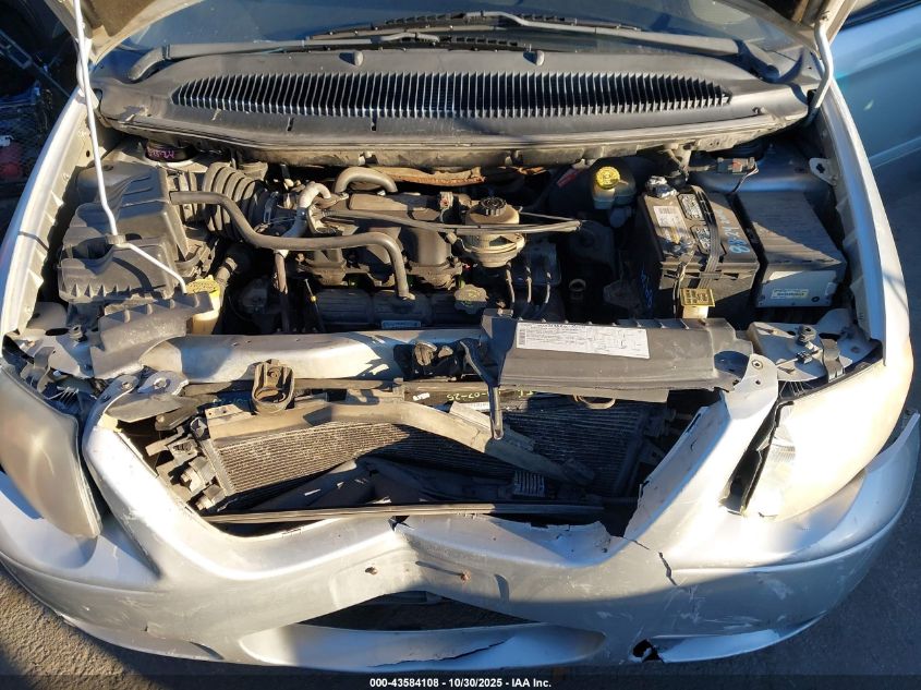 2005 Chrysler Town & Country Lx VIN: 2C4GP44R35R398005 Lot: 43584108