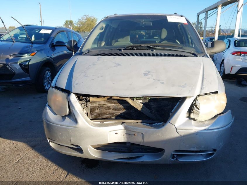 2005 Chrysler Town & Country Lx VIN: 2C4GP44R35R398005 Lot: 43584108