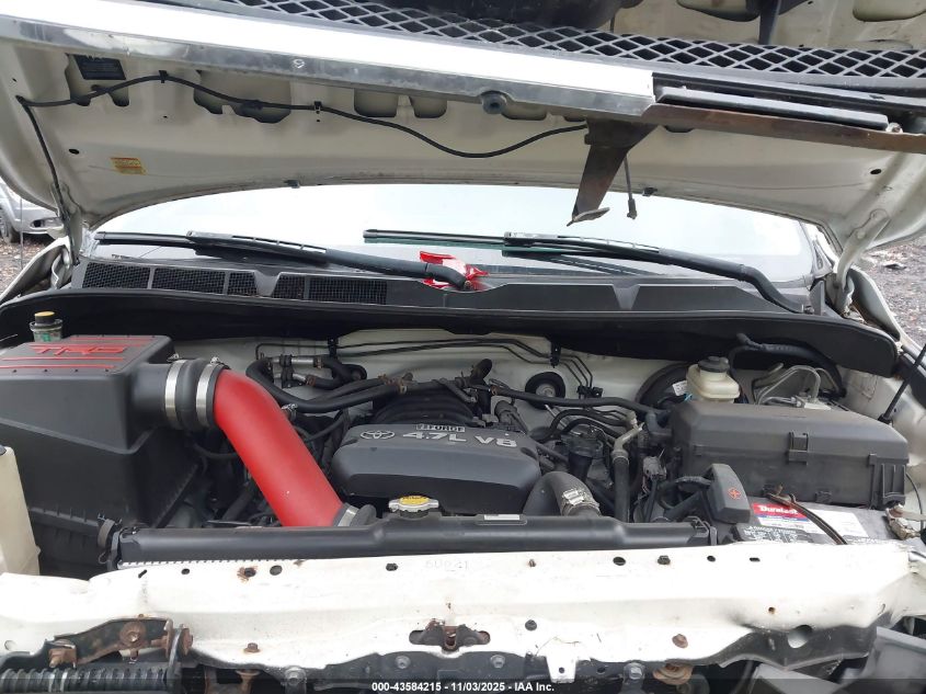 2008 Toyota Tundra Sr5 4.7L V8 VIN: 5TBBT54108S459403 Lot: 43584215