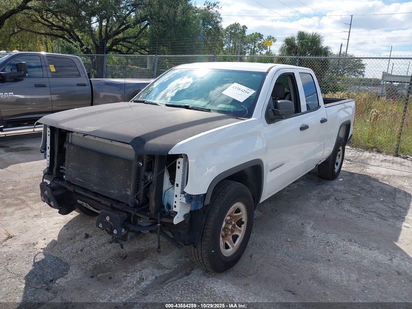 2016 GMC Sierra C1500 white pickup gasoline 1GTR1LEH0GZ226839 photo #3
