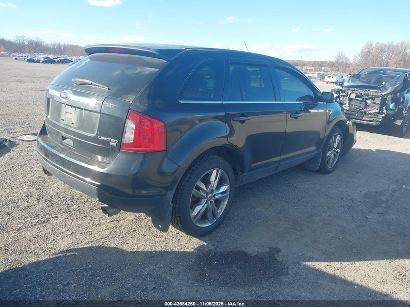 2014 FORD EDGE LIMITED - 2FMDK4KC8EBB44245