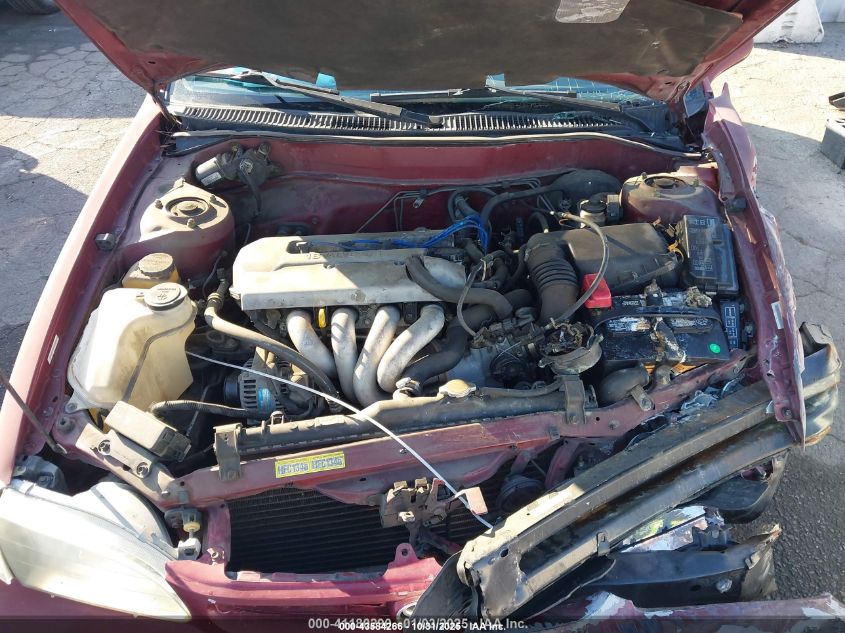 1998 Toyota Corolla Le VIN: 1NXBR18E8WZ080942 Lot: 43584266