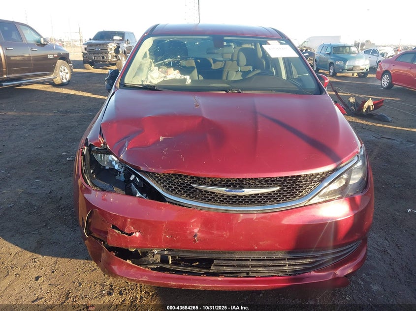 2018 Chrysler Pacifica Lx VIN: 2C4RC1CG3JR106267 Lot: 43584265