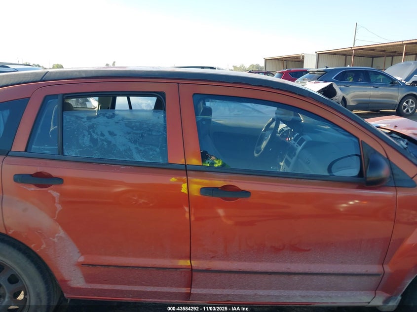 2007 Dodge Caliber Sxt VIN: 1B3HB48B27D590250 Lot: 43584292