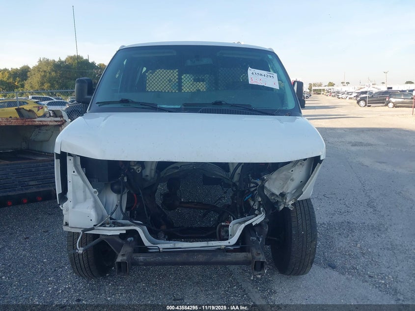 2017 Chevrolet Express 2500 Work Van VIN: 1GCWGAFF7H1233435 Lot: 43584295