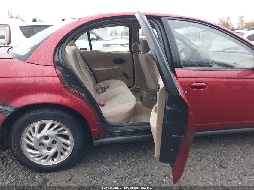 1999 Saturn Sl2 VIN: 1G8ZJ5272XZ164927 Lot: 43584306