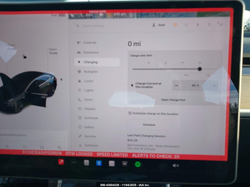 2018 Tesla Model 3 Long Range/Mid Range VIN: 5YJ3E1EA5JF028014 Lot: 43584326