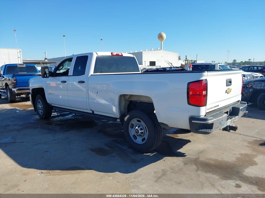 2018 CHEVROLET SILVERADO 2500HD WT 1GC2CUEG5JZ264759