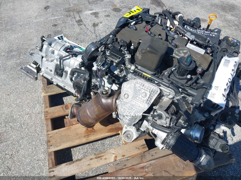 2025 Genesis **Engine Only** G70 **Engine Only** VIN: KMTG34SC7SU150625 Lot: 43584353