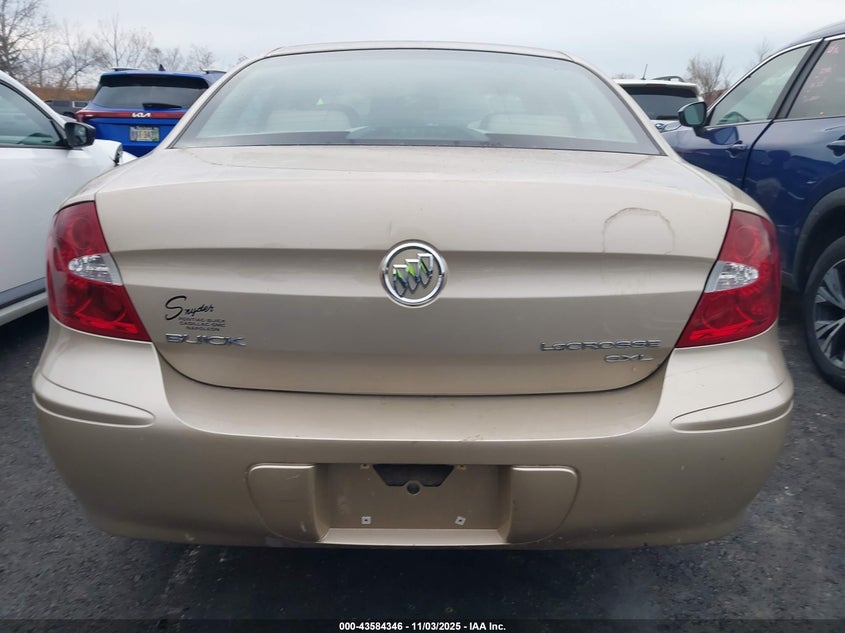 2005 Buick Lacrosse Cxl VIN: 2G4WD532751325020 Lot: 43584346