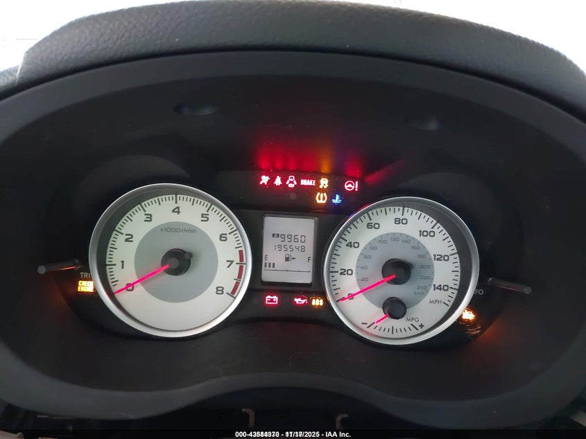 2012 Subaru Impreza 2.0I VIN: JF1GPAA68CG213265 Lot: 43584370