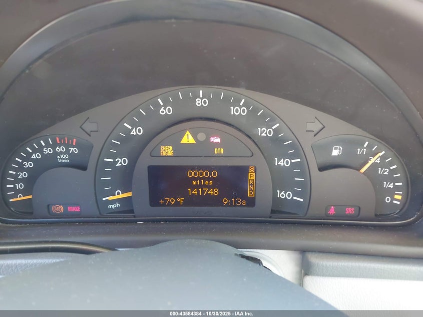 2003 Mercedes-Benz C 240 VIN: WDBRF61JX3F395837 Lot: 43584384